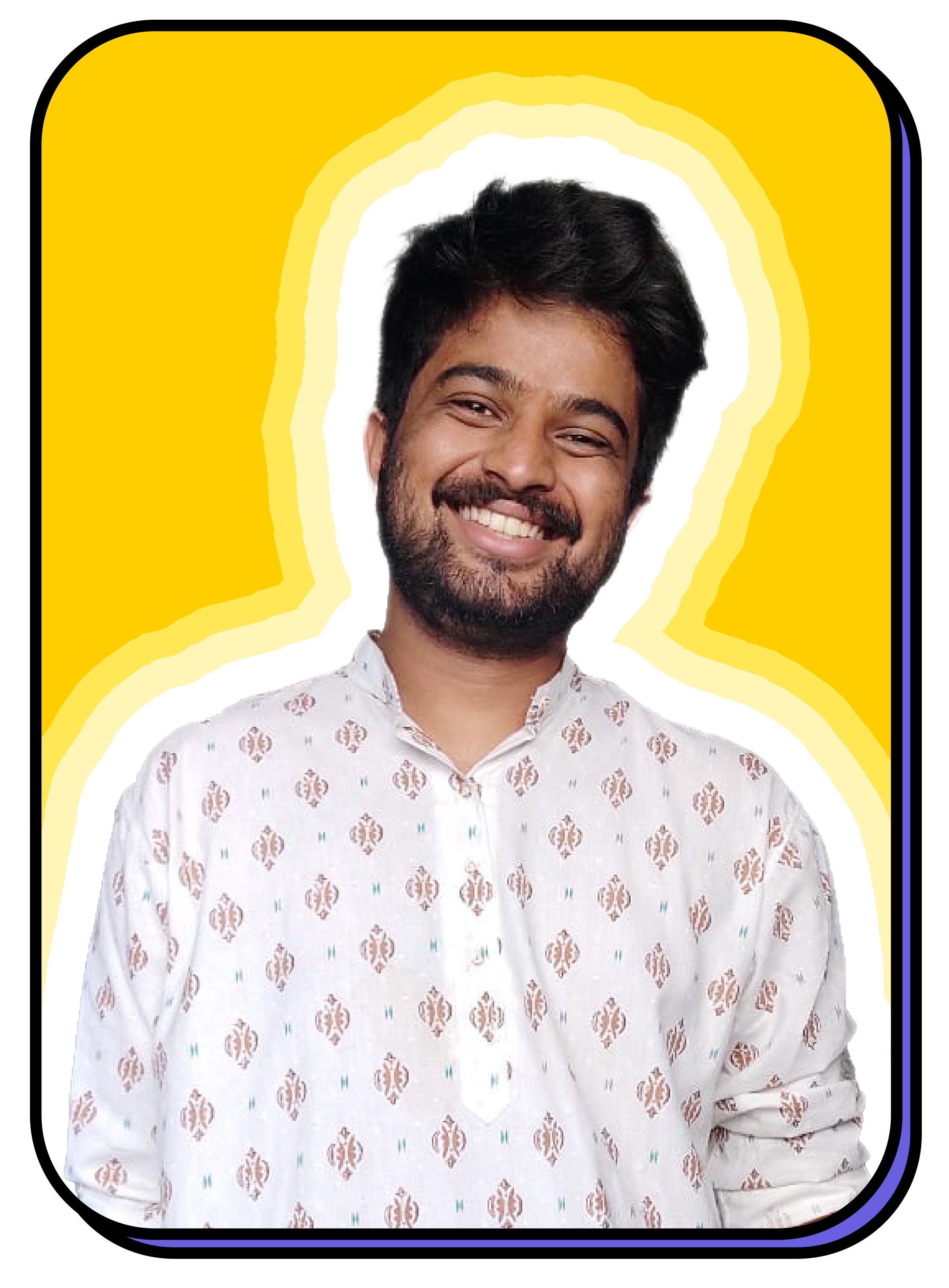 Portrait photograph of Electric Langoor