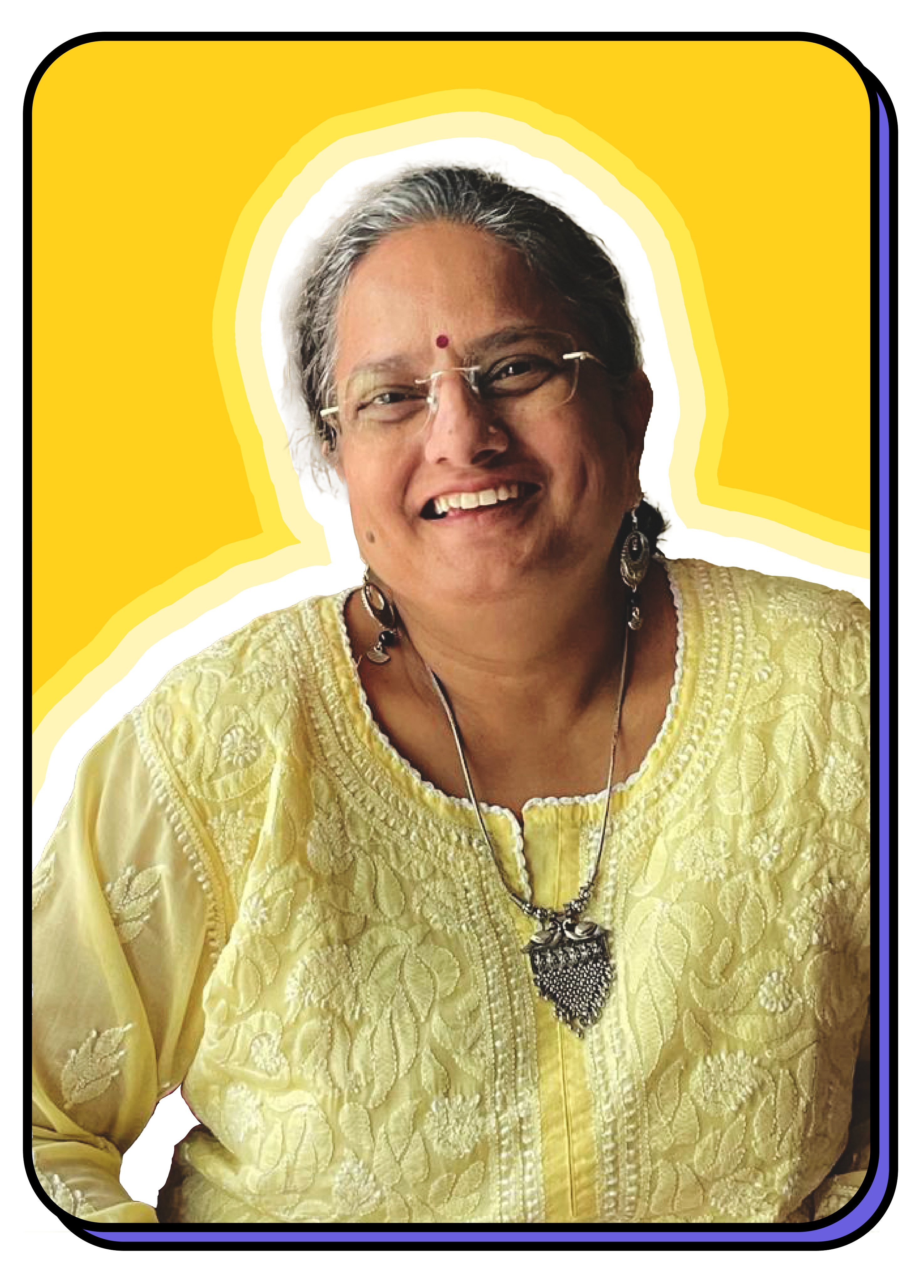 Portrait photograph of Mama Langoor